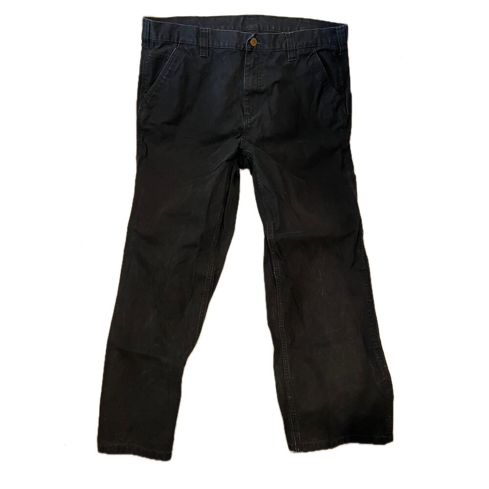 Brahma Straight Fit Black Jeans Mens 38x30
